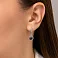 Серьги из золота с бриллиантами (арт. 2191448202ч) – изображение 2
