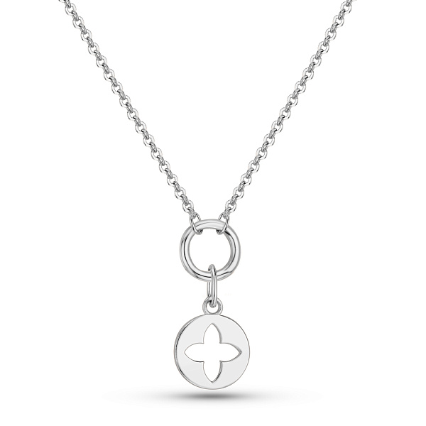 Золотое колье с подвеской (арт. 352680б) – изображение 1