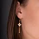 Серьги из красного золота с подвесками (арт. 1091208) – изображение 2