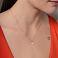 Золотое колье Сердце (арт. 353069) – изображение 2