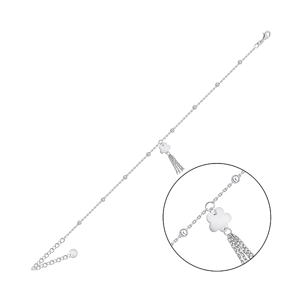 Серебряный браслет Цветок (арт. 7509/4997) – изображение 1