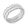 Серебряное кольцо с дорожкой из фианитов (арт. 7501/8423) – изображение 1