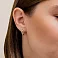 Серьги из красного золота Колосок (арт. 111282) – изображение 4
