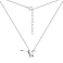 Серебряное колье Бабочка (арт. 7507/1617) – изображение 3