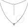 Серебряное колье без камней (арт. 7507/2116) – изображение 1