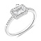 Серебряное кольцо с фианитами (арт. 7501/8524) – изображение 2
