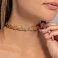 Колье Francelli с алмазной насечкой (арт. 353005ж) – изображение 2