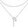Серебряное колье с жемчугом (арт. 7507/2186779жб) – изображение 1