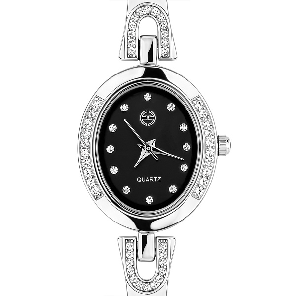 Серебряные часы с фианитами (арт. 7526/288ч) – изображение 2