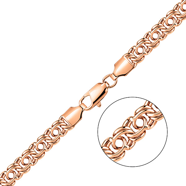 Золотая цепь плетения Козацкий бисмарк (арт. цр30205-080) – изображение 1