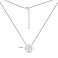 Серебряное колье с фианитами (арт. 7507/1756) – изображение 3