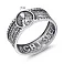 Серебряное кольцо Спаси и сохрани (арт. 7901/1171кю) – изображение 2