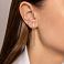 Сережки из красного золота (арт. 111384) – изображение 3