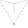 Серебряное колье с фианитом (арт. 7507/1222/3) – изображение 1