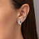 Серьги из серебра (арт. 7518/2187257) – изображение 2