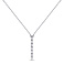 Колье из серебра с фианитами (арт. 7507/1887з) – изображение 1