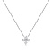 Серебряное регулируемое колье с фианитами (арт. 7507/2390) – изображение 1