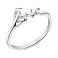 Серебряное кольцо Love (арт. 7501/6367) – изображение 2