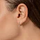 Золотые серьги с бриллиантами (арт. С011038) – изображение 3