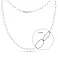 Серебряное колье с родированием Trendy Style (арт. 7507/1381) – изображение 2
