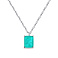 Серебряное колье с альпинитом (арт. 7507/1566аз) – изображение 1