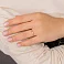 Золотое кольцо с бриллиантом (арт. К011698005) – изображение 2