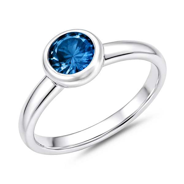 Серебряное кольцо с альпинитом (арт. 7501/8895ас) – изображение 1