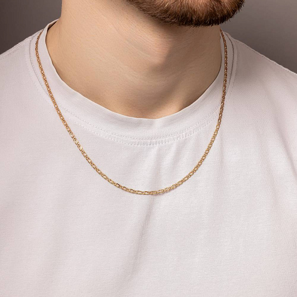 Золотая цепочка плетения Птичий Глаз (арт. 302504) – изображение 3