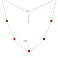 Серебряное колье с кораллами (арт. 7507/2145615Крк) – изображение 3