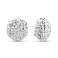 Серьги из белого золота Francelli (арт. е1091764б) – изображение 1