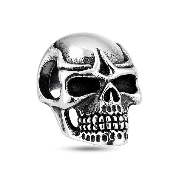 Серебряный шарм Череп (арт. 7903/4695) – изображение 1