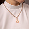 Широкое золотое колье (арт. 353016) – изображение 3