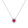 Серебряное колье с альпинитом (арт. 7507/2578ак) – изображение 1
