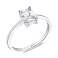 Серебряное кольцо с фианитами (арт. 7501/5970) – изображение 1