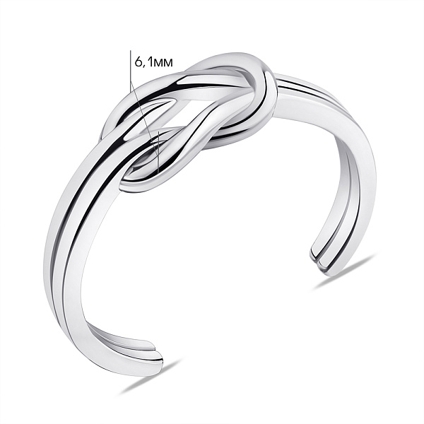 Незамкнутое кольцо из серебра Trendy Style (арт. 7501/5753) – изображение 2