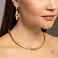Серьги Francelli из желтого золота (арт. е1091798ж) – изображение 3