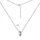 Серебряное колье с фианитами (арт. 7507/1903) – изображение 3