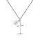 Серебряное колье Крестик без камней (арт. 7507/1791) – изображение 1