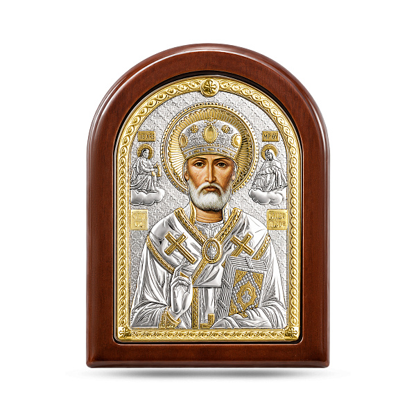 Ікона Миколай Чудотворець (арт. A-1/003G/K) – зображення 1