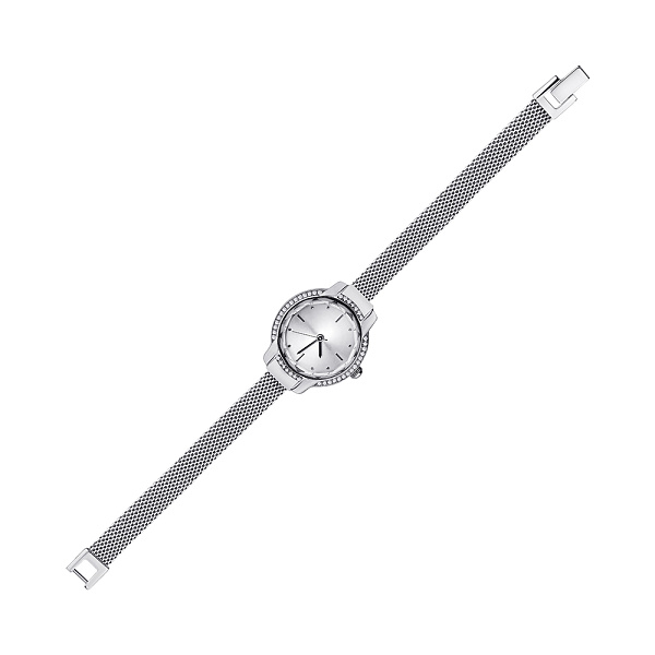 Серебряные часы с фианитами  (арт. 7526/283) – изображение 1