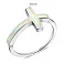 Серебряное кольцо с крестиком (арт. 7501/6681Поб) – изображение 2