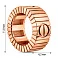 Подвеска из красного золота (арт. 424980) – изображение 5