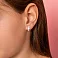 Детские серьги из серебра (арт. 7502/А127ебрсю) – изображение 2
