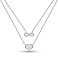 Серебряное многослойное колье (арт. 7507/2230) – изображение 1