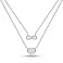 Серебряное многослойное колье (арт. 7507/2230) – изображение 1
