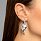 Серьги-подвески Francelli из золота (арт. е1092004б) – изображение 3