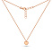 Золотое колье Сердце (арт. 353001) – изображение 2