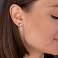Серьги из красного золота (арт. 1091121) – изображение 2