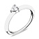 Серебряное кольцо с фианитом (арт. 7501/5737еб) – изображение 1
