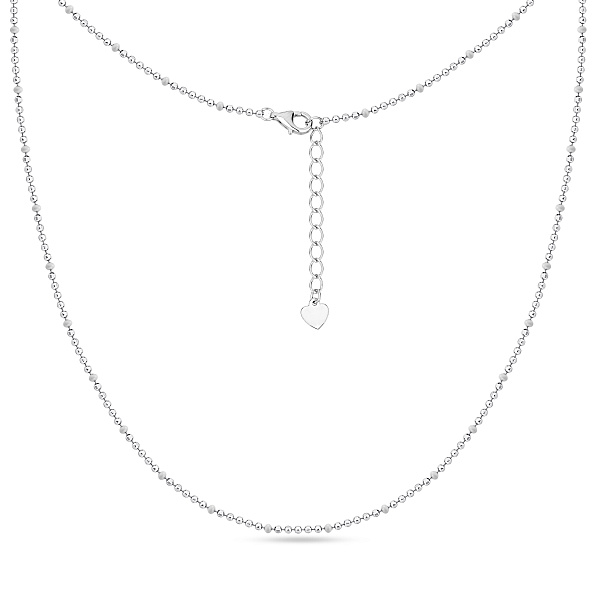 Серебряное колье с эмалью без камней (арт. 7507/2510еб) – изображение 2
